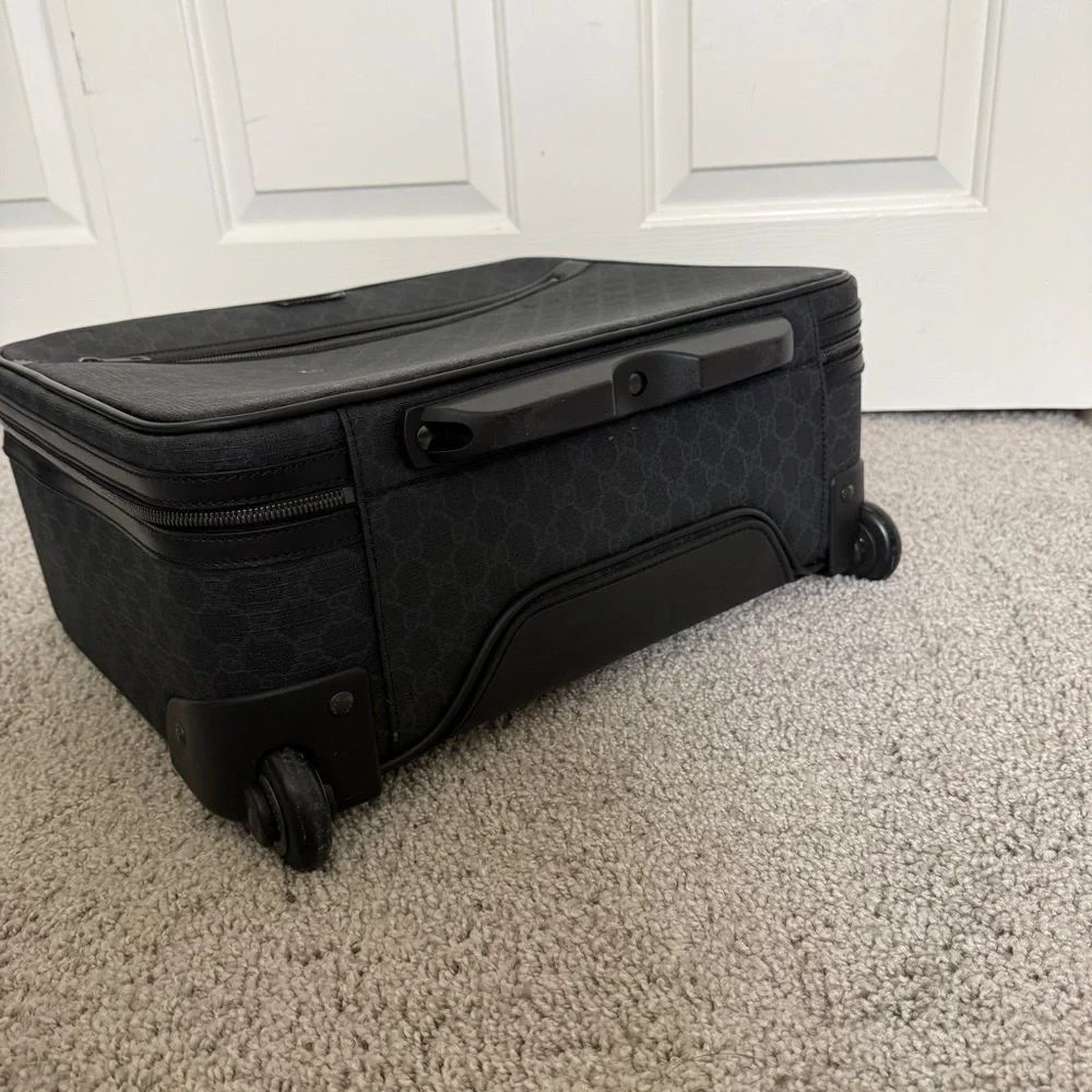 Gucci GG Supreme Canvas Carry on Pilot Monogram Briefcase